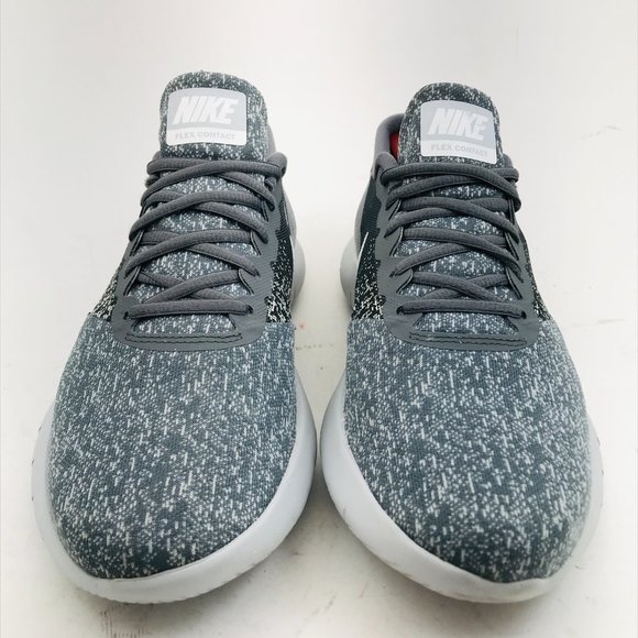 Nike Flex Contact Running Shoes Cool Gray/University Gray Mens Sz 8.5 908983-011 - Picture 5 of 11